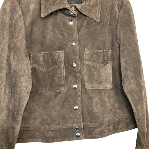 Mango Brown Suede Jacket - Picture 5 of 16